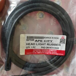 Headlight Plastic Doom COver Rubber beeding for Ape city New model 2pcs