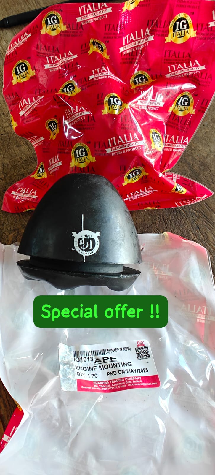 Piaggio Ape Engine Mountings IG - Image 2