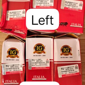 Rear Brake Shoe APE CITY Left and Right